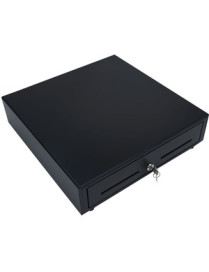 Star Micronics Star Cash Drawer CD3-1616BKC48-S2 - 16" x 16" - Black - 4 Bill / 8 Coin - Printer Driven - Value Series - 4 Bill 