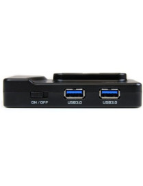 StarTech.com 6 Port USB 3.0 / USB 2.0 Combo Hub with 2A Charging Port - 2x USB 3.0 & 4x USB 2.0 - Add 2x USB 3.0 and 4x USB 2.0 