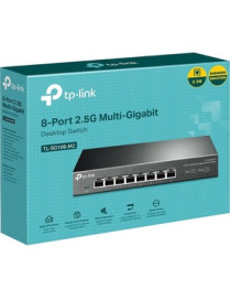 Tp Link TP-Link 8-Port 2.5G Desktop Switch - 8 Ports - 2.5 Gigabit Ethernet - 2.5GBase-T - 2 Layer Supported - 15.65 W Power Con