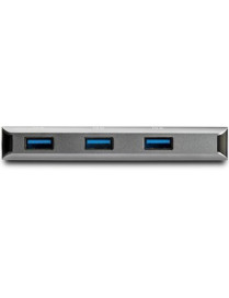 StarTech.com 3 Port USB C Hub with SD Card Reader - 3x USB-A & SD Slot - USB 3.1/3.2 Gen 2 10Gbps Type C Laptop Adapter Hub - Bu