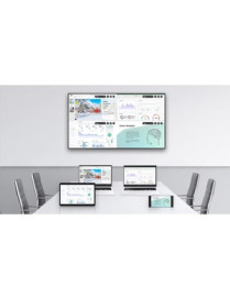 Samsung QMB Quantum Processor 4K Signage - 43" LCD - 3840 x 2160 - 500 cd/m² - 2160p - HDMI - USB - Serial - Wireless LAN - Blue