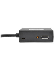 Tripp Lite B156-002-V2 2-Port DisplayPort 1.2 MST Hub - 30 Hz - 24 Hz to 30 Hz - 3840 × 2160 - DisplayPort - USB - TAA Compliant