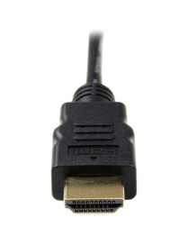 StarTech.com 3m Micro HDMI to HDMI Cable with Ethernet, 4K High Speed Micro HDMI Type-D Device to HDMI Monitor Adapter/Converter