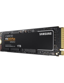 Samsung 970 EVO Plus 1 TB Solid State Drive - M.2 2280 Internal - PCI Express NVMe (PCI Express NVMe 3.0 x4) - 600 TB TBW - 3500