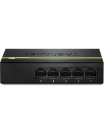 TRENDnet 5-Port Unmanaged Gigabit GREENnet Desktop Metal Switch, Ethernet-Network Switch, 5 x Gigabit Ports, Fanless, 10 Gbps Sw