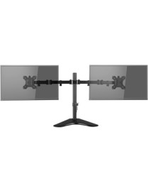 V7 Dual Desktop Monitor Stand - Up to 32" Screen Support - 16 kg Load Capacity - 18.31" (465.07 mm) Height x 35.94" (912.88 mm) 