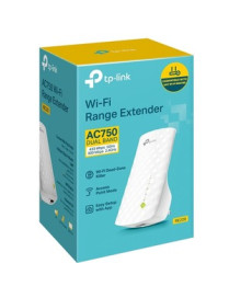 Tp Link TP-Link RE220 Dual Band IEEE 802.11ac 750 Mbit/s Wireless Range Extender - 2.40 GHz, 5 GHz - Internal - 1 x Network (RJ-