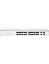 Hpe Aruba Instant On 1430 26G 2SFP Switch - 26 Ports - Gigabit Ethernet - 10/100/1000Base-T, 1000Base-X - 2 Layer Supported - Mo