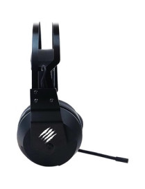 Mad Catz The Authentic F.R.E.Q. 2 Gaming Headset, Black - Stereo - Mini-phone (3.5mm) - Wired - Over-the-head - Binaural - Circu