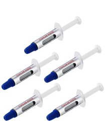 StarTech.com Thermal Paste, High Performance Thermal Paste, Pack of 5 Syringes (1.5g/ea), Metal Oxide Heat Sink Compound, CPU Pa