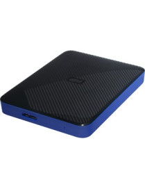 Western Digital WD WDBDFF0020BBK-WESN 2 TB Portable Hard Drive - 2.5" External - Black, Blue - USB 3.0