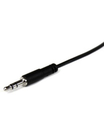 StarTech.com 2m Slim 3.5mm Stereo Extension Audio Cable - M/F - Extend the reach of your mobile audio device from your headphone