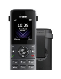 Yealink DECT Handset - Cordless - DECT - 1.8" Screen Size - Headset Port - 1 Day Battery Talk Time - Space Gray