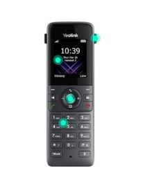 Yealink DECT Handset - Cordless - DECT - 1.8" Screen Size - Headset Port - 1 Day Battery Talk Time - Space Gray