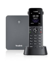 Yealink DECT Handset - Cordless - DECT - 1.8" Screen Size - Headset Port - 1 Day Battery Talk Time - Space Gray