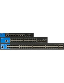 Linksys - 48 Ports - Manageable - TAA Compliant - 3 Layer Supported - Modular - 43.87 W Power Consumption - Optical Fiber, Twist