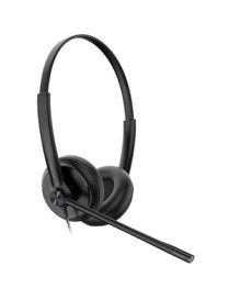 Yealink USB Wired Headset - Stereo - USB - Wired - 32 Ohm - 20 Hz - 20 kHz - Over-the-head - Binaural - Supra-aural - 3.9 ft Cab