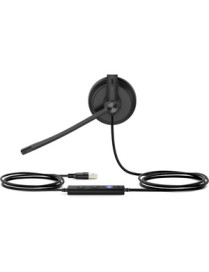 Yealink USB Wired Headset - Stereo - USB - Wired - 32 Ohm - 20 Hz - 20 kHz - Over-the-head - Binaural - Supra-aural - 3.9 ft Cab