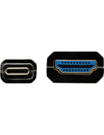 Tripp Lite U444F3-10M-H4K6 Fiber Optic Audio/Video Cable - 32.8 ft Fiber Optic A/V Cable for Audio/Video Device, MacBook, Notebo