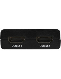 StarTech.com HDMI Splitter 1 In 2 Out - 4k 30Hz - 2 Port - Supports 3D video - Powered HDMI Splitter - HDMI Audio Splitter - Spl