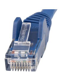 StarTech.com 4.6m(15ft) CAT6 Ethernet Cable, LSZH (Low Smoke Zero Halogen) 10 GbE Snagless 100W PoE UTP RJ45 Blue Network Patch 