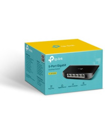 Tp Link TP-Link TL-SG1005D 5-port Unmanaged Gigabit Switch - 5 Ports - Gigabit Ethernet - 10/100/1000Base-T - 2 Layer Supported 