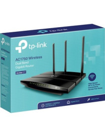 Tp Link TP-LINK Archer C7 AC1750 Dual Band Wireless AC Gigabit Router - Dual Band - 2.40 GHz ISM Band - 5 GHz UNII Band - 3 x An