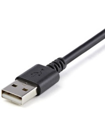 StarTech.com 3m (10ft) Long Black Apple® 8-pin Lightning Connector to USB Cable for iPhone / iPod / iPad - Charge and Sync your 