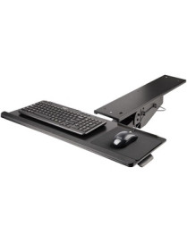 StarTech.com Keyboard/Mouse Tray - 5.7" Height x 28" Width - Black - Steel