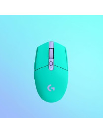 Logitech G305 LIGHTSPEED Wireless Gaming Mouse - Optical - Wireless - 2.40 GHz - Mint - USB Type A - 12000 dpi - 6 Programmable 