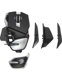 Mad Catz R.A.T. DWS Wireless Optical Gaming Mouse - Optical - Wireless - Bluetooth/Wi-Fi - 2.40 GHz - 16000 dpi - Scroll Wheel