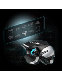 Mad Catz R.A.T. DWS Wireless Optical Gaming Mouse - Optical - Wireless - Bluetooth/Wi-Fi - 2.40 GHz - 16000 dpi - Scroll Wheel