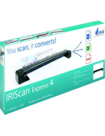 IRIS Iriscan Express 4-Usb Portable Scanner That Scans Anything - 8 ppm (Mono) - 8 ppm (Color) - USB