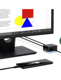 Plugable Phone Cube Compatible with Samsung DeX Dock, DeX Station, DeX Pad, Galaxy Note 9, S9, S9 Plus, S8, S8 Plus, S10, Tab S5