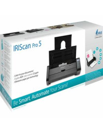 IRIS Iriscan Pro 5-High-Performance Duplex Desktop Scanner - 24-bit Color - 23 ppm (Mono) - 17 ppm (Color) - Duplex Scanning - U