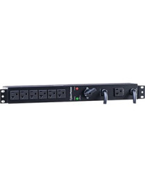 Cyber Power CyberPower Maintenance Bypass MBP20A6 - Hot-swappable - NEMA 5-20P - 6 x NEMA 5-20R - 120 V AC - 1U - Rack-mountable