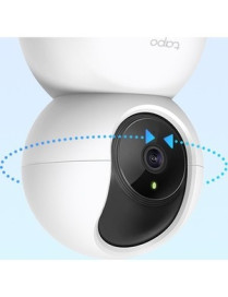 Tp Link Tapo C200 Indoor HD Network Camera - Color - 30 ft (9.14 m) Night Vision - H.264 - 1920 x 1080 Fixed Lens - Google Assis