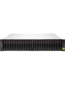 HPE MSA 2062 10GBASE-T iSCSI SFF Storage - 24 x HDD Supported - 24 x SSD Supported - 2 x SSD Installed - 3.84 TB Total Installed