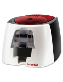 Evolis Badgy Badgy100 Single Sided Desktop Dye Sublimation/Thermal Transfer Printer - Color - Card Print - USB - 16 Second Mono 