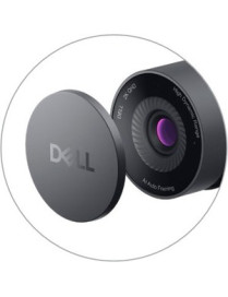 Dell WB5023 Webcam - 60 fps - USB 2.0 Type A - 2560 x 1440 Video - CMOS Sensor - Auto-focus - 4x Digital Zoom - Microphone - Dis