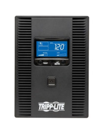 Tripp Lite OmniSmart OMNI1500LCDT 1500VA Tower UPS - Tower - 8 Hour Recharge - 110 V AC Input - 120 V AC Output - USB - 10 x NEM