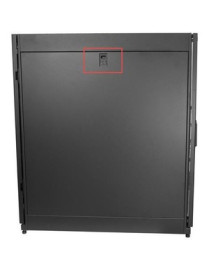 StarTech.com 25U Server Rack Cabinet - 4 Post Adjustable Depth 7-35" Locking Vented Rolling Network/Data/IT Enclosure w/Casters/