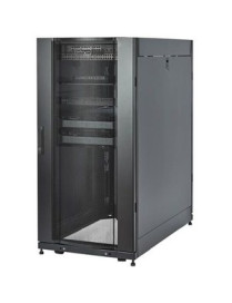 StarTech.com 25U Server Rack Cabinet - 4 Post Adjustable Depth 7-35" Locking Vented Rolling Network/Data/IT Enclosure w/Casters/