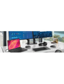 Dell C2723H 27" Full HD WLED LCD Monitor - 16:9 - Black, Silver - 27" (685.80 mm) Class - In-plane Switching (IPS) Black Technol