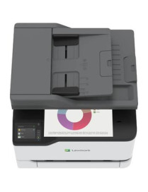 Lexmark CX431adw Laser Multifunction Printer-Color-Copier/Fax/Scanner-26 ppm Mono/26 ppm Color Print-2400x600 dpi Print-Automati