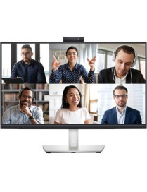 Dell C2423H 23.8" Full HD WLED LCD Monitor - 16:9 - Black, Silver - 24.00" (609.60 mm) Class - In-plane Switching (IPS) Black Te