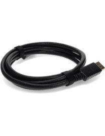 AddOn 6ft DisplayPort Male to HDMI Male Black Cable (Requires DP++) - 6 ft DisplayPort/HDMI A/V Cable for Graphics Card, Audio/V