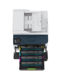 Xerox C235/DNI Laser Multifunction Printer-Color-Copier/Fax/Scanner-24 ppm Mono/24 ppm Color Print-600x600 dpi Print-Automatic D