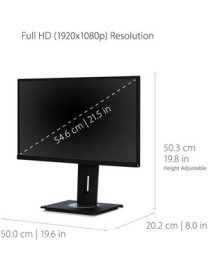 ViewSonic VG2248 22" Full HD WLED LCD Monitor - 16:9 - 22" (558.80 mm) Class - 1920 x 1080 - 16.7 Million Colors - 250 cd/m² - 7