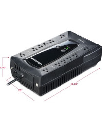 Cyber Power CyberPower AVR Series AVRG750U 750VA 450W Desktop UPS with AVR and USB - Desktop - 8 Hour Recharge - 2.50 Minute Sta